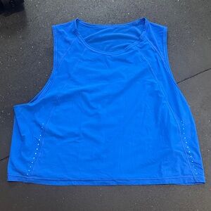 Lululemon sculpt open back tank